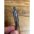 Vintage Brass Tube Stick Redilite Cigarette Lighter Patent Made in USA