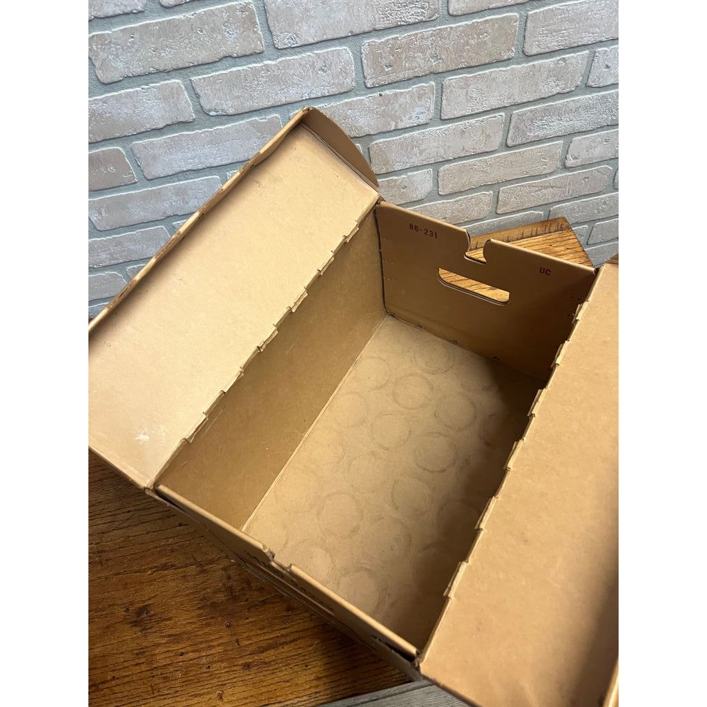 Vintage 1980s Miller Brewing Co. Dakota Beer Cardboard Case Bottle Crate Box