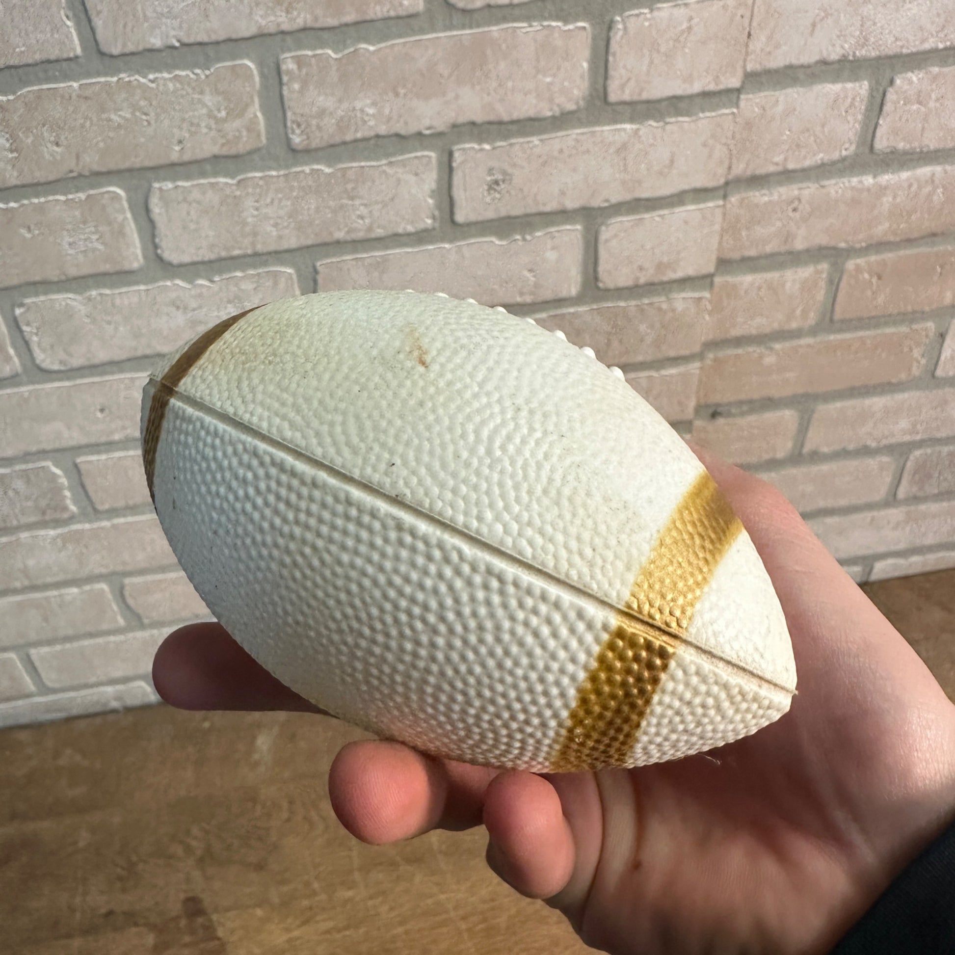 Vintage Beaver Dam Beavers Wisconsin Plastic Football Sunset Hills Golf