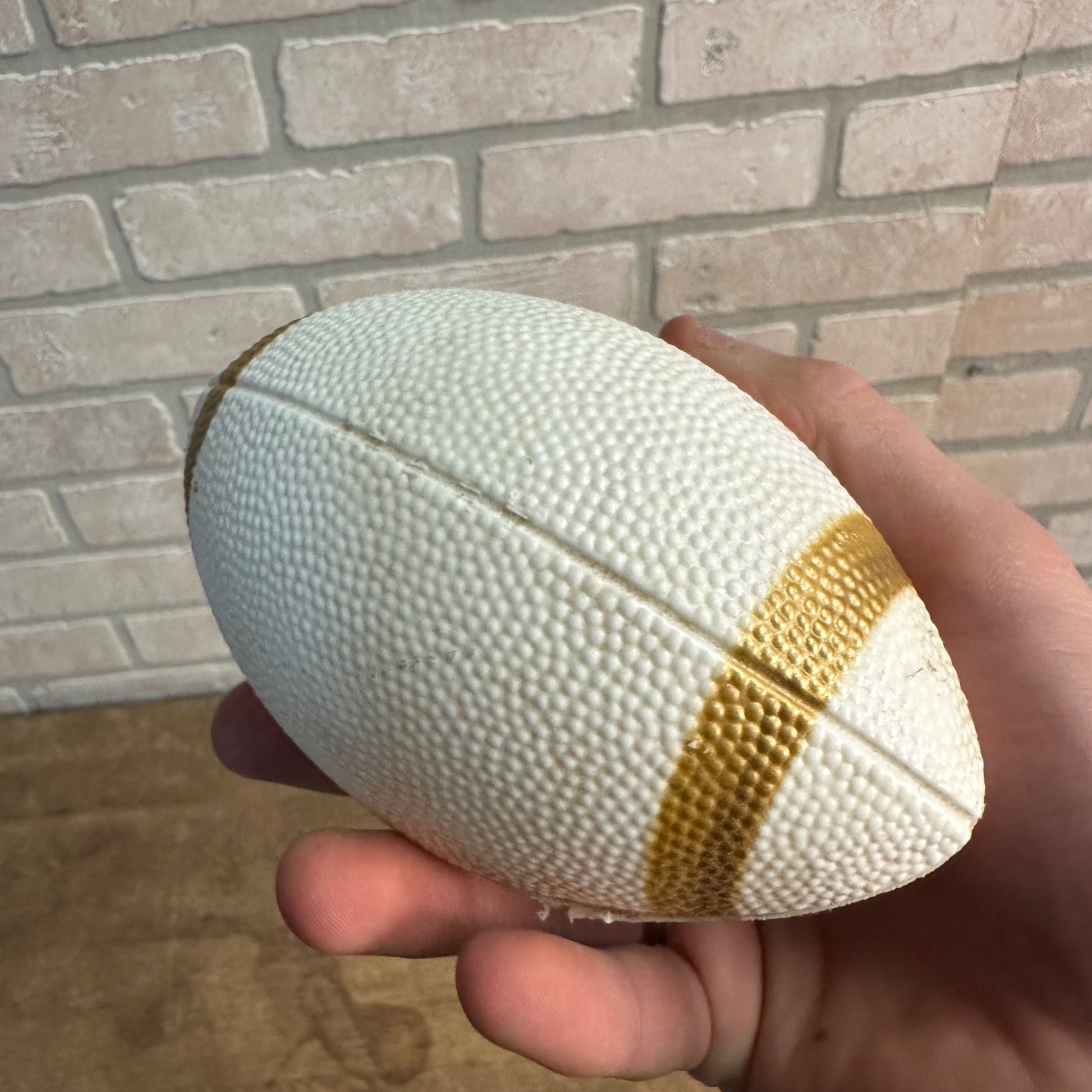 Vintage Beaver Dam Beavers Wisconsin Plastic Football Sunset Hills Golf