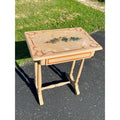 Vintage Small Hand Painted Table with Drawer