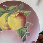 Antique K&G Luneville France Hand Painted (5) Plates Obert Signed Porcelain