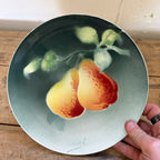 Antique K&G Luneville France Hand Painted (5) Plates Obert Signed Porcelain