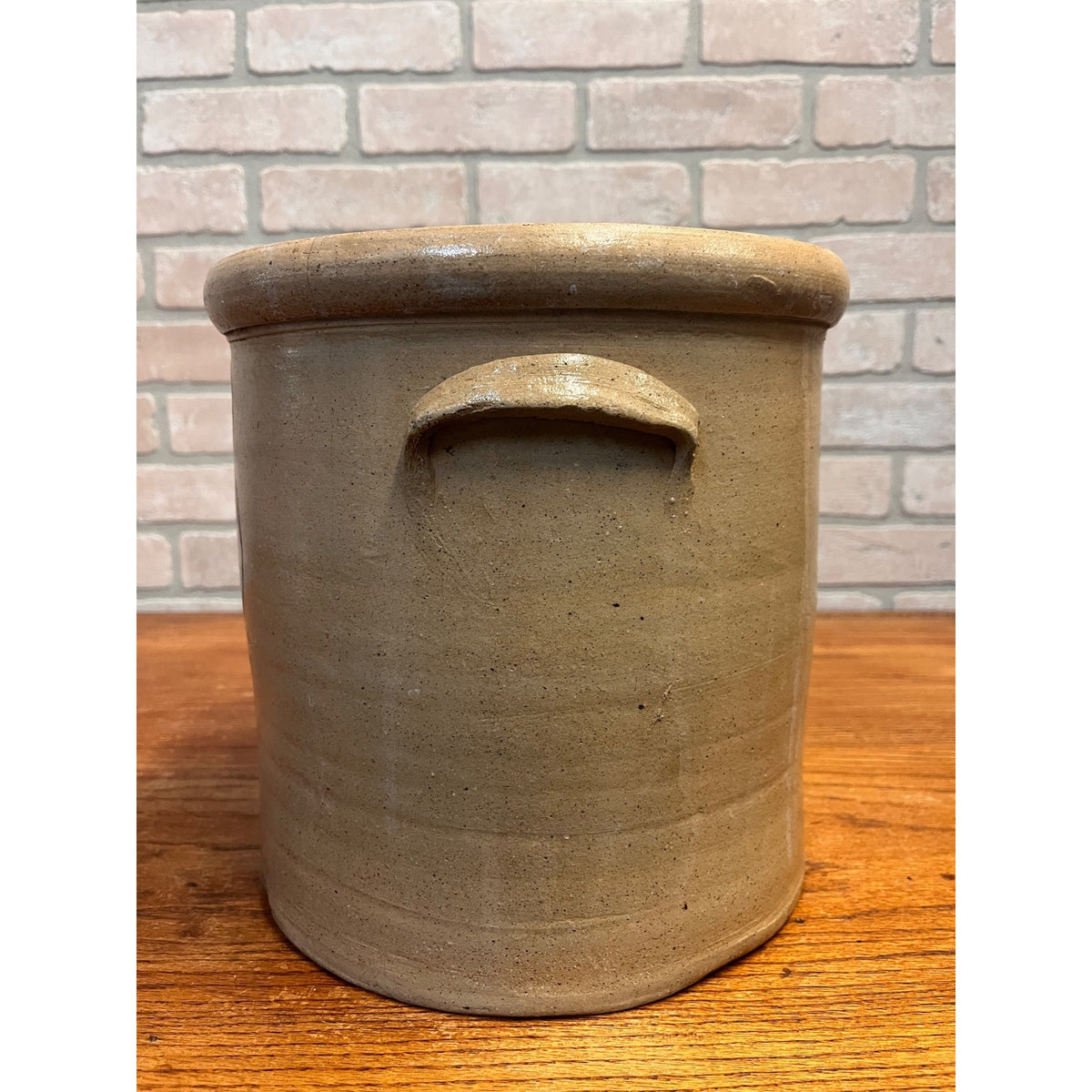 Vintage Salt-Glazed Early Red Wing Stoneware Co. Three-Gallon Cobalt Scroll Design Crock Minnesota, USA Primitive Kitchen Decor