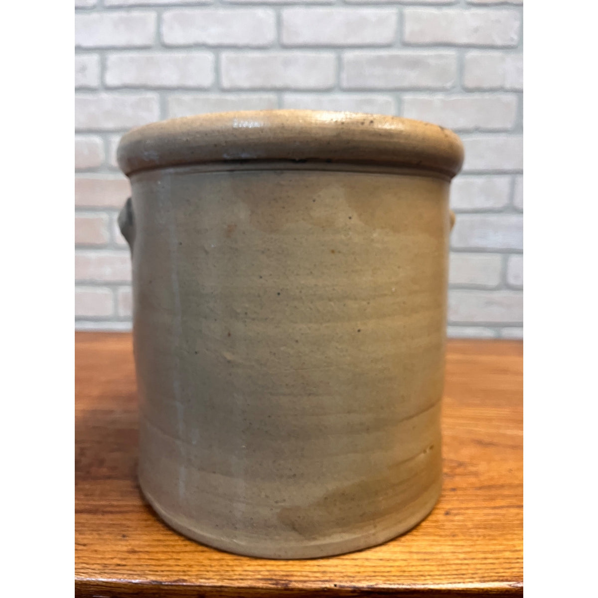 Vintage Salt-Glazed Early Red Wing Stoneware Co. Three-Gallon Cobalt Scroll Design Crock Minnesota, USA Primitive Kitchen Decor