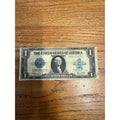 1923 $1 One Dollar Silver Certificate Horse Blanket Note Large