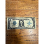 1923 $1 One Dollar Silver Certificate Horse Blanket Note Large