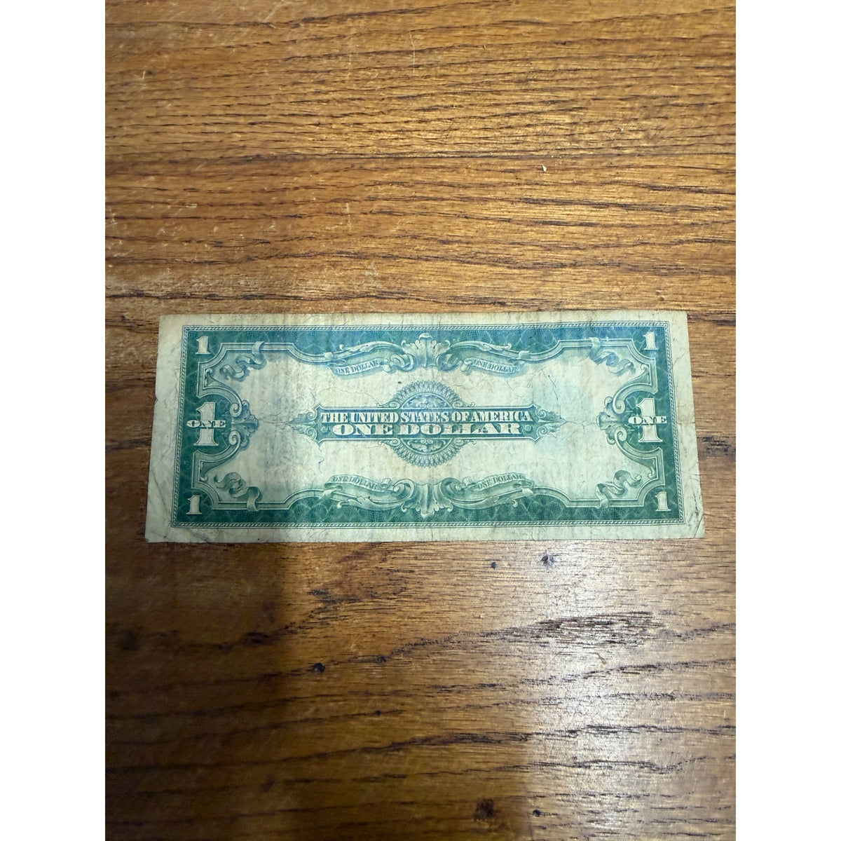 1923 $1 One Dollar Silver Certificate Horse Blanket Note Large