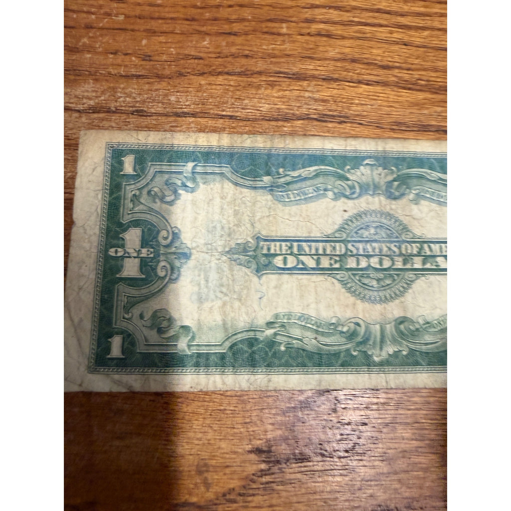1923 $1 One Dollar Silver Certificate Horse Blanket Note Large