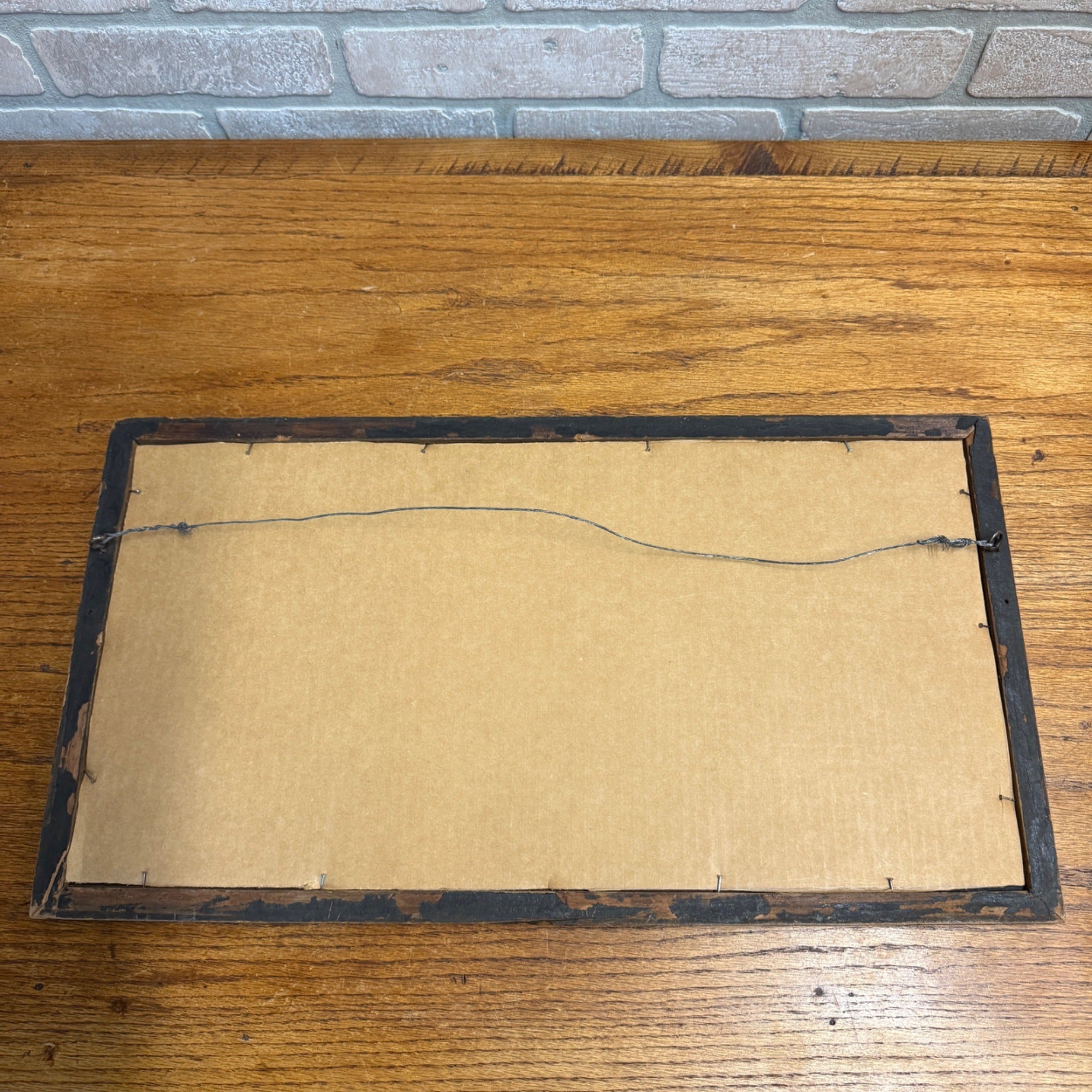 Vintage Village Blacksmith Butcher Knives & Tools Paper Sign Watertown Wisconsin