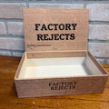 Vintage Factory Rejects Cardboard Cigar Box Park Avenue Quincy, Florida