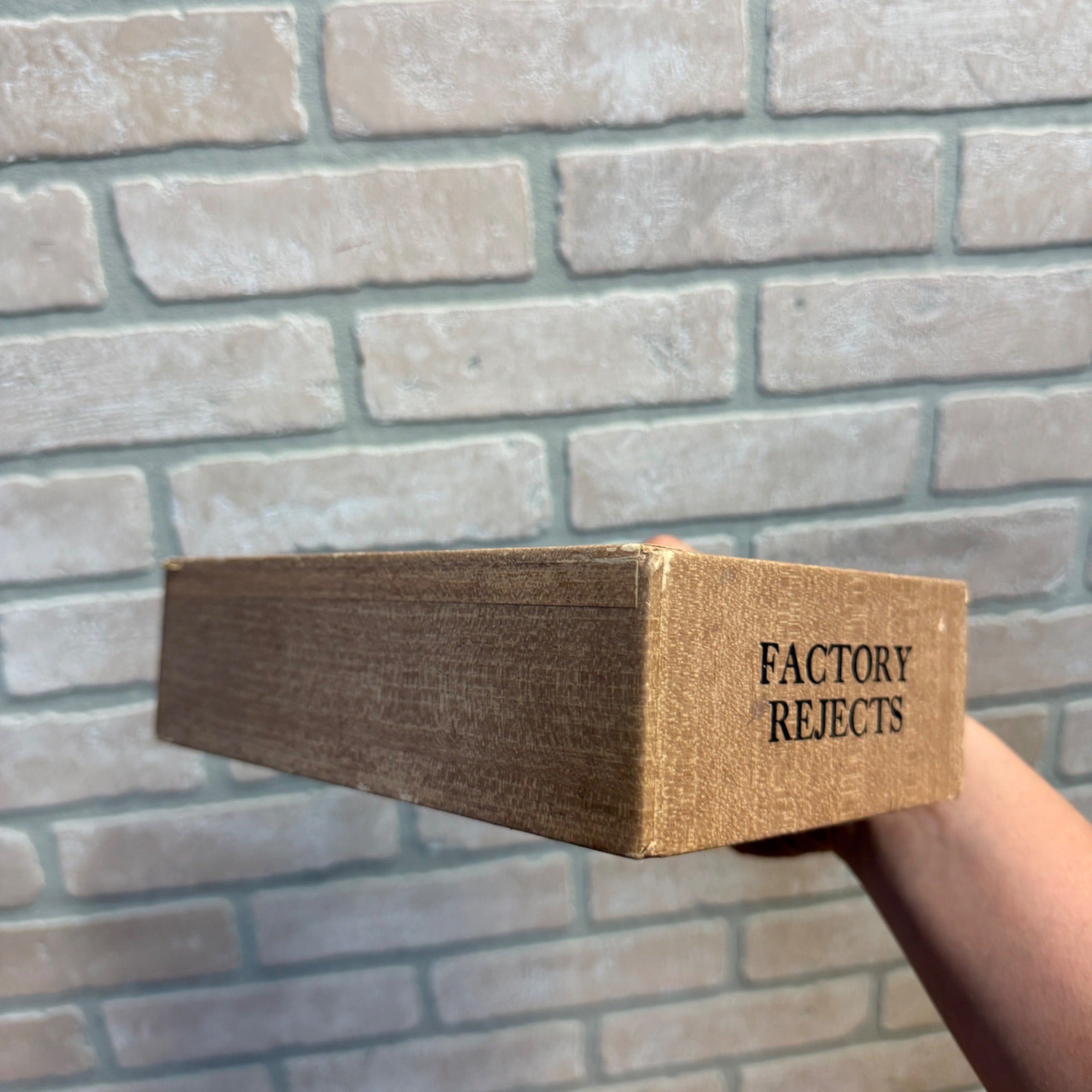 Vintage Factory Rejects Cardboard Cigar Box Park Avenue Quincy, Florida
