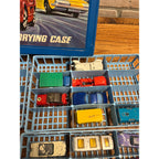 Vintage 1970 Matchbox Lesney Superfast 48-Car Carrying Case w/ Cars