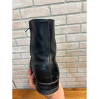 Vintage Executive Imperial Dress Boots Black Leather Zipper-Side Men’s Size 9.5
