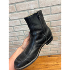 Vintage Executive Imperial Dress Boots Black Leather Zipper-Side Men’s Size 9.5