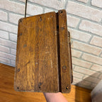 Vintage Andrae Milwaukee Wisconsin Ringer Box Telephone 1910s Oak Box