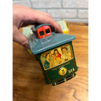 Vintage 1950s Powell & Mason San Francisco Cable Car Trolley Tin Litho Toy + Box