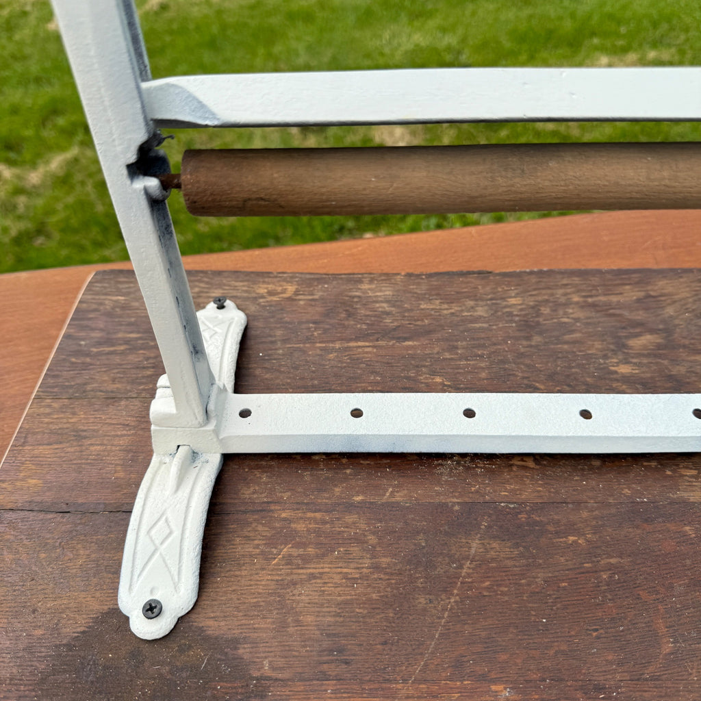 Antique Sensible Mercantile General Store Paper Roll Holder Dispenser White