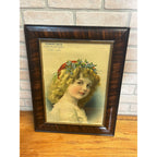 Dembski Bros Manitowoc Wis Advertising Litho Print Ornate Victorian Frame