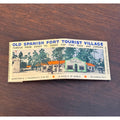 Vintage Old Spanish Fort Tourist Village Mobil Alabama UNSTRUCK Matchbook FULL