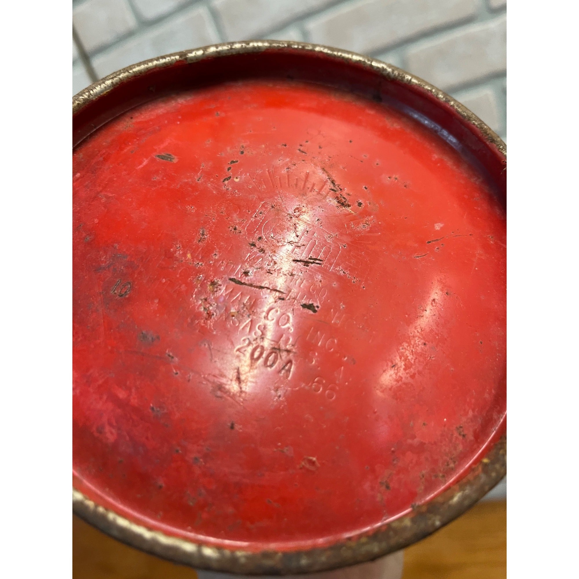 Coleman Red Lantern Camp Lantern Vintage Parts or Repair 200A