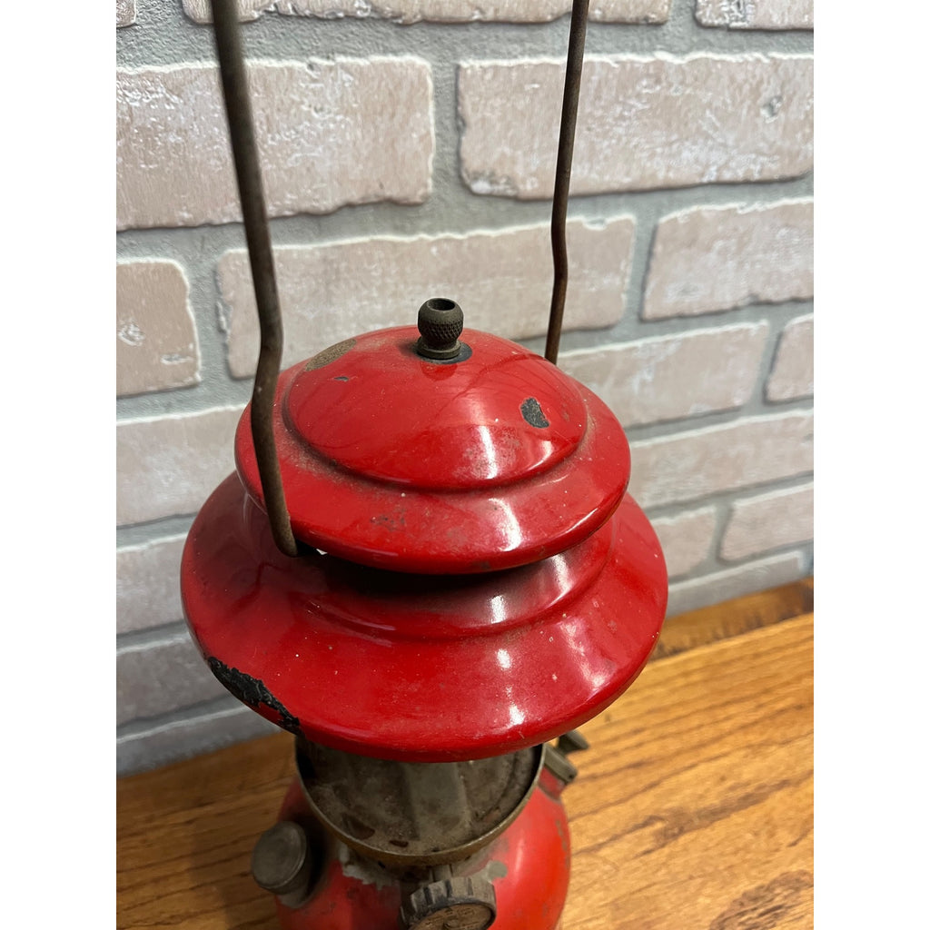 Coleman Red Lantern Camp Lantern Vintage Parts or Repair 200A