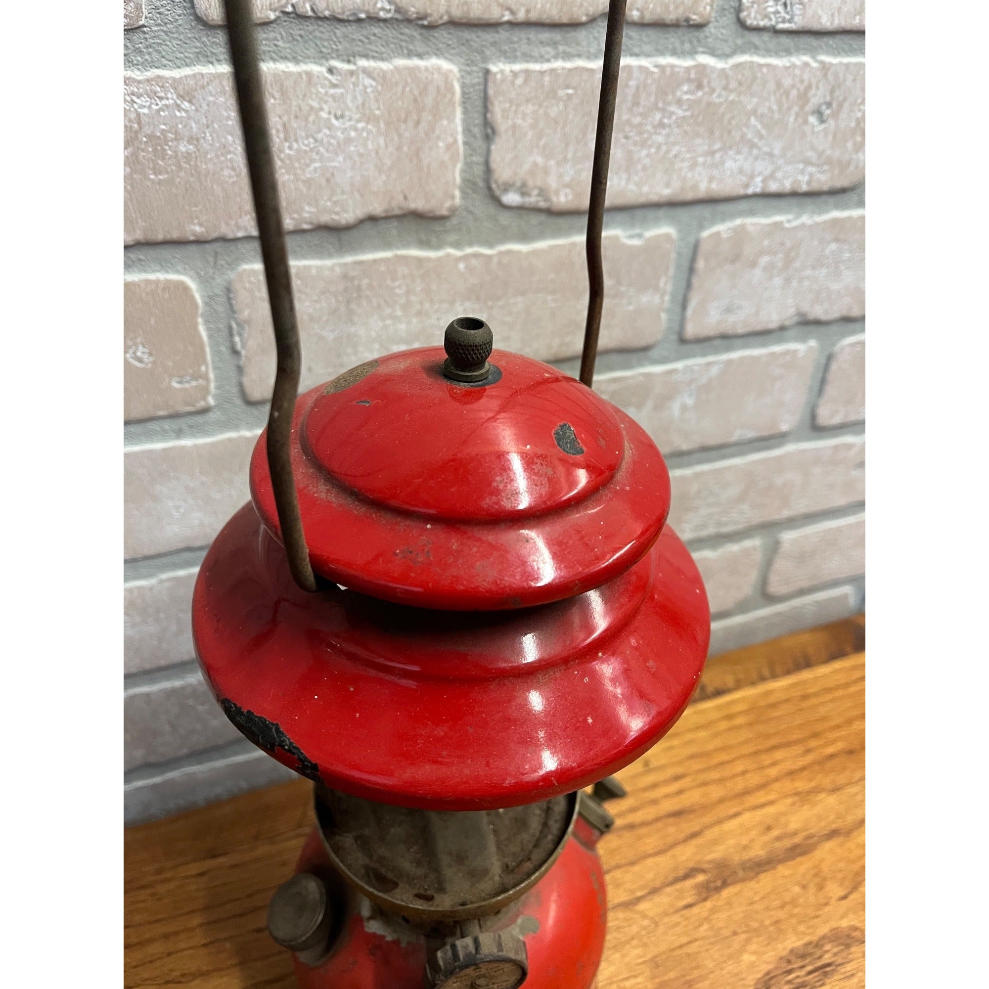 Coleman Red Lantern Camp Lantern Vintage Parts or Repair 200A