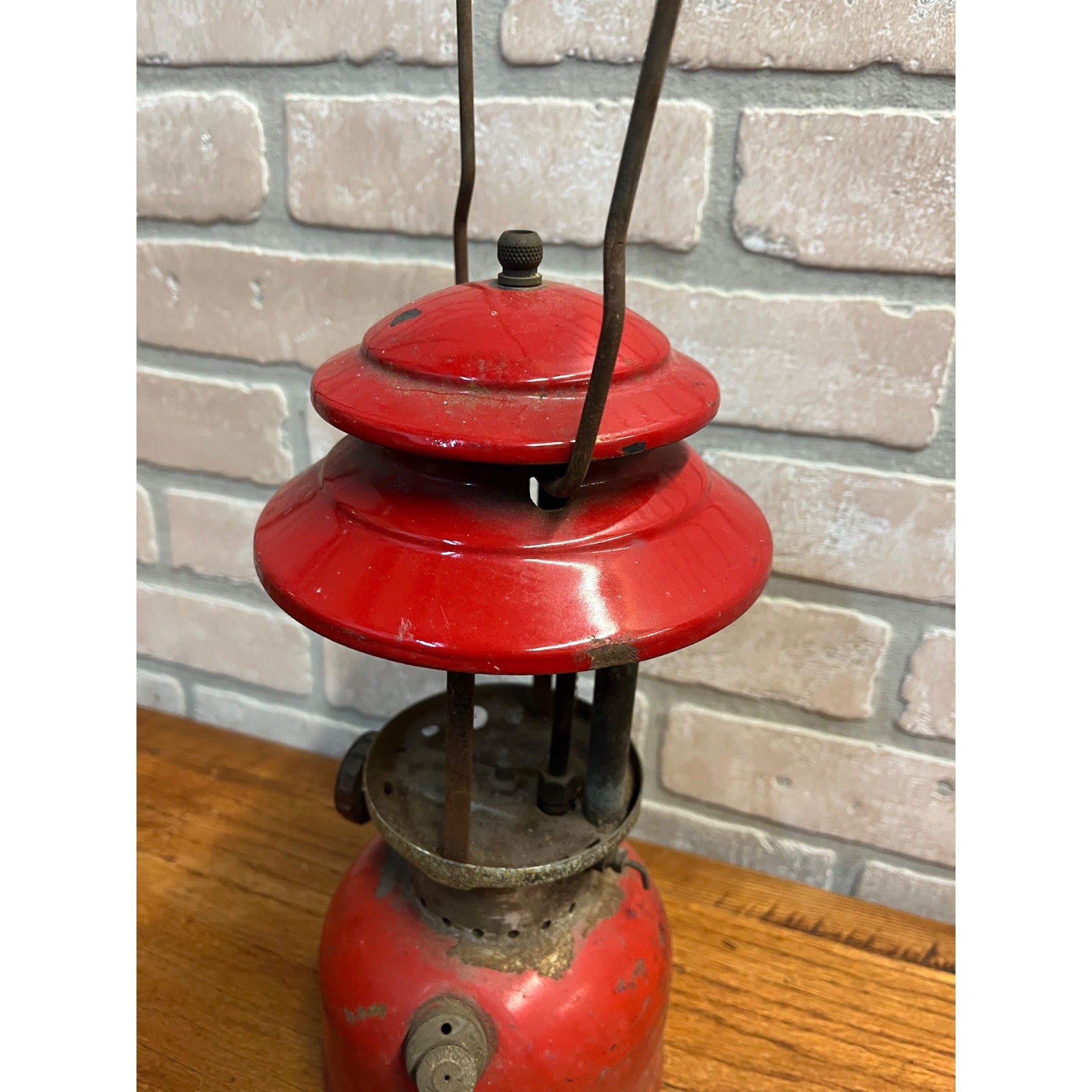 Coleman Red Lantern Camp Lantern Vintage Parts or Repair 200A