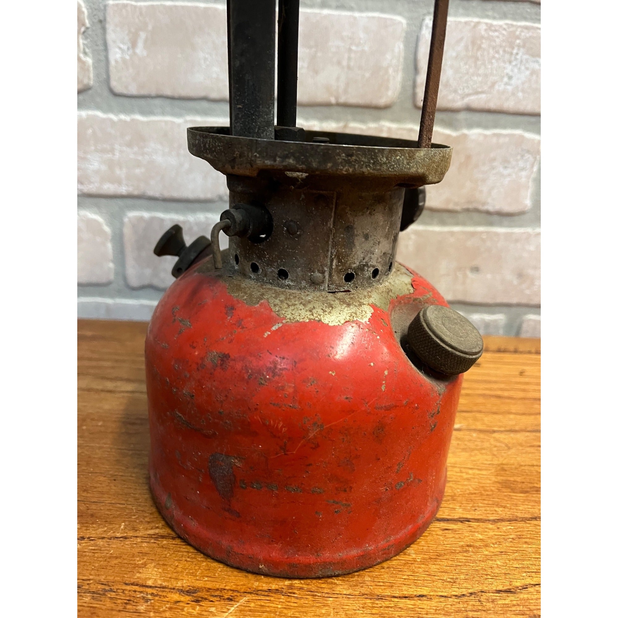 Coleman Red Lantern Camp Lantern Vintage Parts or Repair 200A