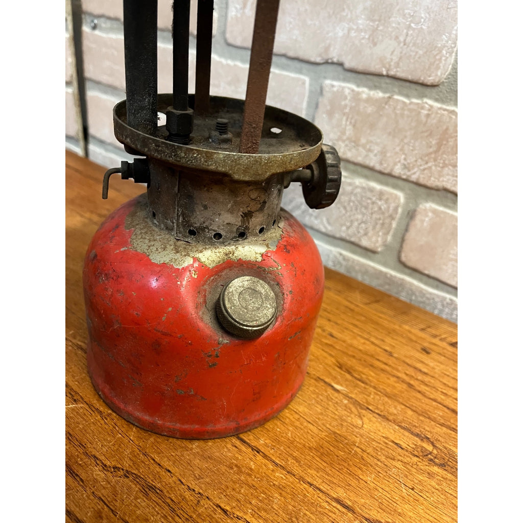 Coleman Red Lantern Camp Lantern Vintage Parts or Repair 200A