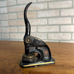 Antique Cast Iron Notary Stamp Seal -Capitol Furniture & Rug Madison Wis