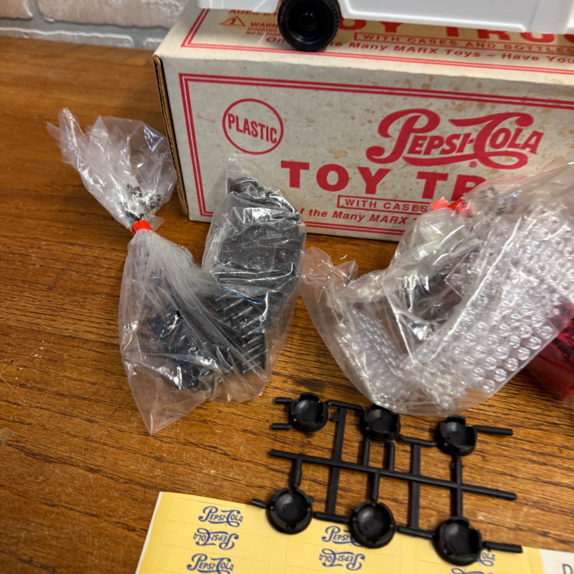 Vintage Marx Plastic Pepsi Cola Soda Delivery Truck NOS