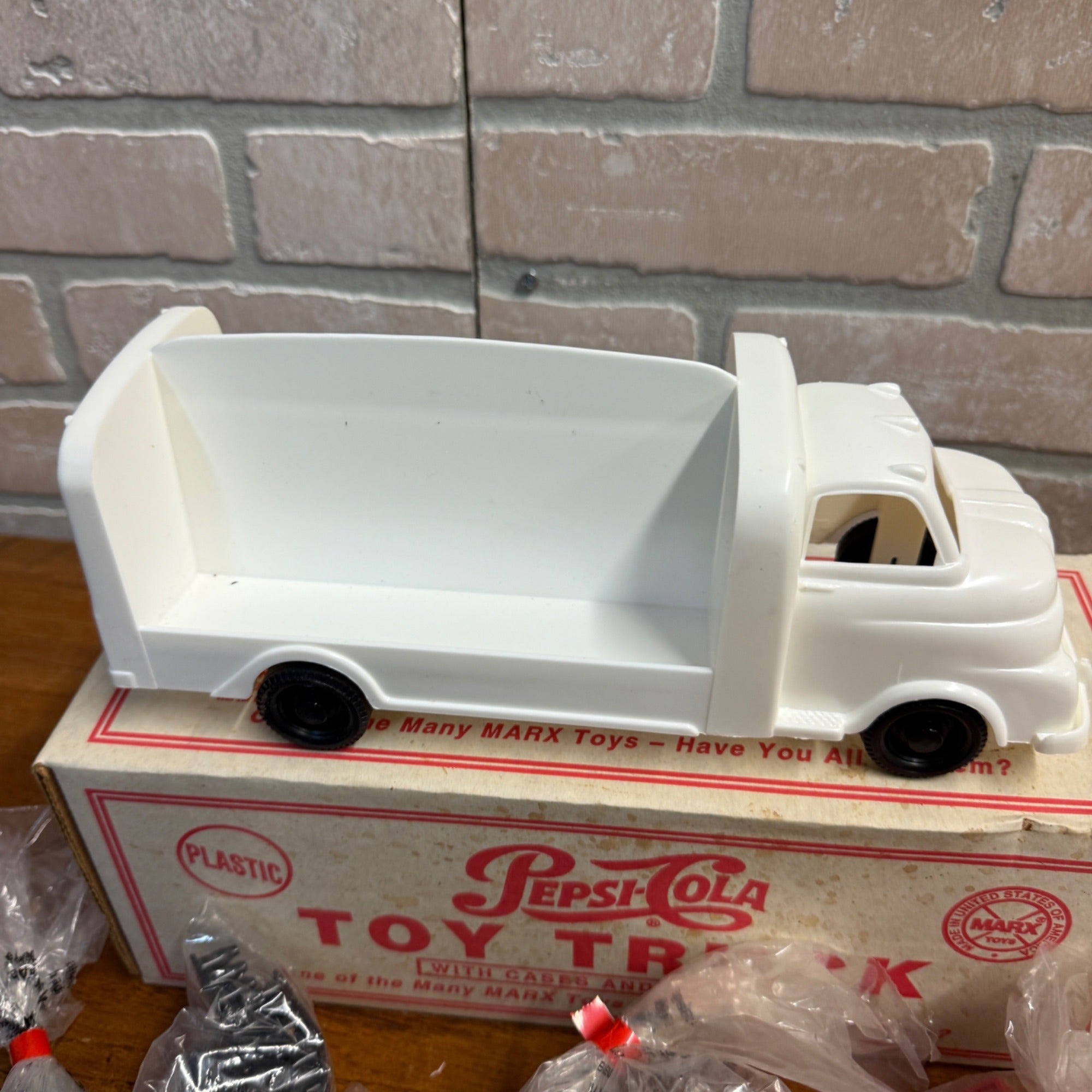 Vintage Marx Plastic Pepsi Cola Soda Delivery Truck NOS