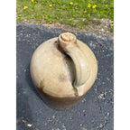 Primitive 19th c. Salt Glazed Stoneware Jug E.S. & B Cobalt Newbrighton PA 2 Gal