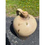 Primitive 19th c. Salt Glazed Stoneware Jug E.S. & B Cobalt Newbrighton PA 2 Gal