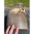 Primitive 19th c. Salt Glazed Stoneware Jug E.S. & B Cobalt Newbrighton PA 2 Gal