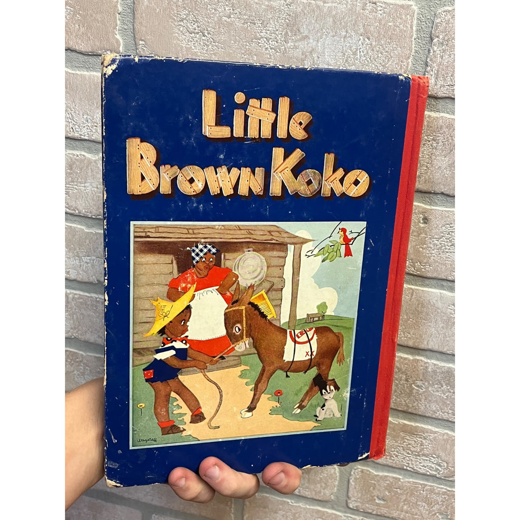 Vintage 1940 Stories of Little Brown Koko Black Americana Book FIRST EDITION