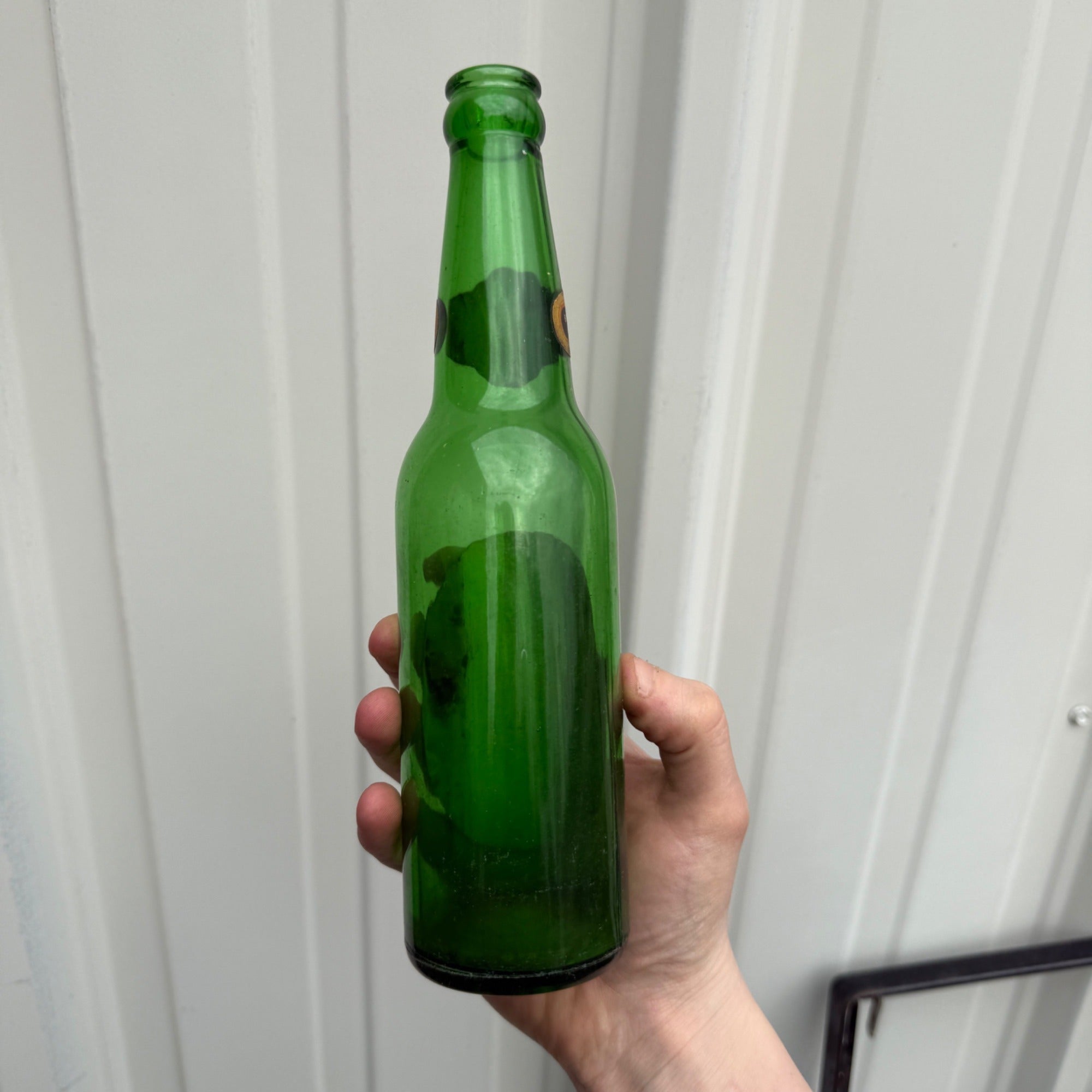 Vintage 1933 Fox Head Old Waukesha Ale Wisconsin Label Beer Bottle Pre-IRTP