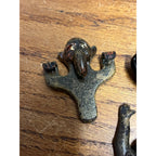 Original WWII "Kilroy Was Here" Bakelite Pocket Peekies - Neller - Lot (3) WW2