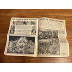 Vintage c1910 Ringling Bros Circus Manitowoc Wis Wisconsin Program Poster Bill