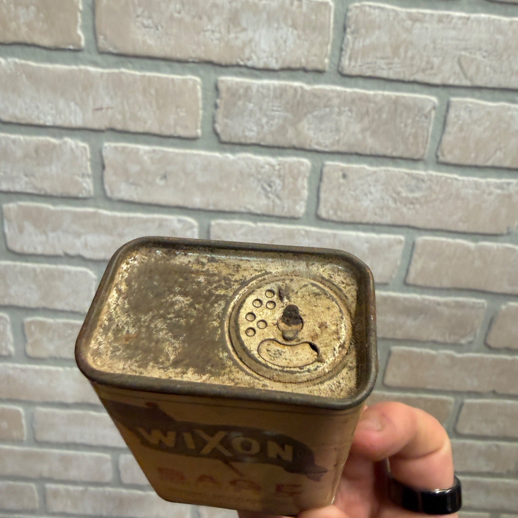 Vintage Wixon Sage Spice Tin Chicago IL Kitchen Decor