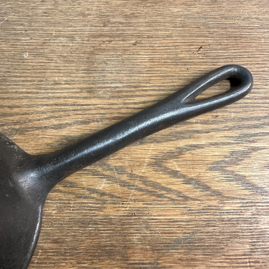 Antique 1800s Blackmsith Lead Dipper Smelting Cast Iron Ladle Double Spout
