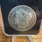 1891-CC Morgan Silver Dollar Coin Fine Very Fine Condition Circulated