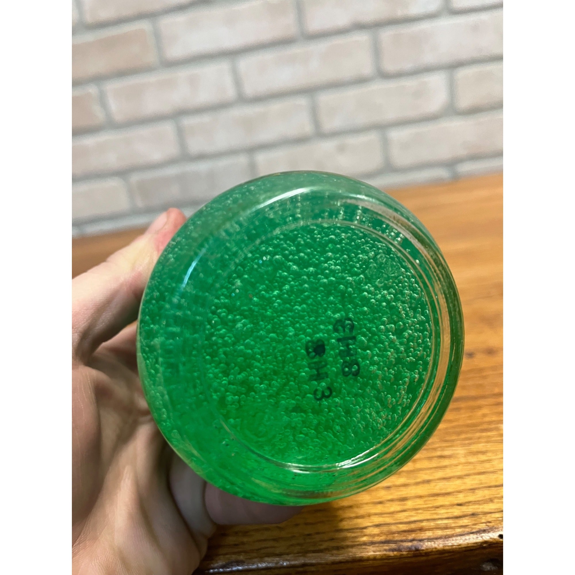 Vintage Dippity-do Hair Setting Gel Green Full Unopened 8oz Jar NOS Extra Hold