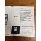 1977 Fair Stock 200 National Championship Race Souvenir Program Milwaukee Wisconsin