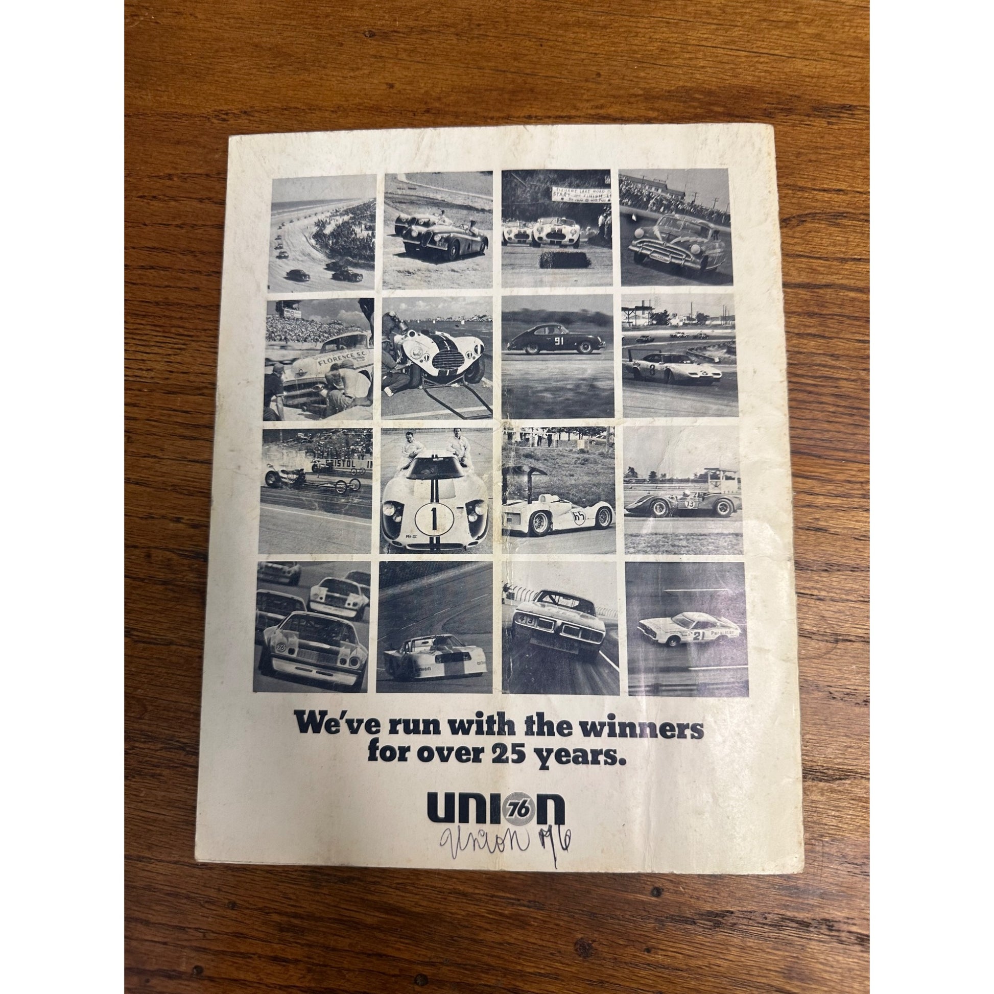 1977 Fair Stock 200 National Championship Race Souvenir Program Milwaukee Wisconsin