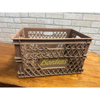 Vintage 1960s Borden's Dairy Milk Plastic Container Carrier for Quart Bottles