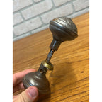 Antique c1895 Reading Hardware Clifton Door Knobs Pair Victorian House Salvage