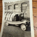 (2) Peter Jacobs & Co Flour Feeds Kenosha Wis Snapsots Photogrpahs 4.5" x 2.75"