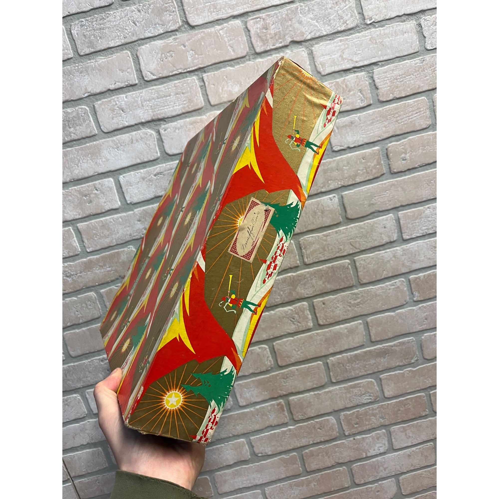 Vintage Christmas Advertising Schuster's Milwaukee WI Department Store Box